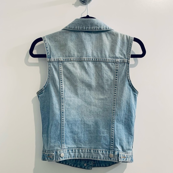Vintage Denim Vest - Picture 2 of 3